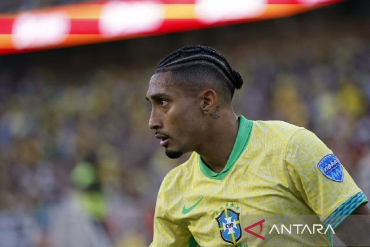 Raphinha Percaya Diri Mampu Cetak Gol Melawan Timnas Argentina
